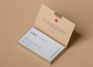 Free Business Cards in Box Mockup fm.z 