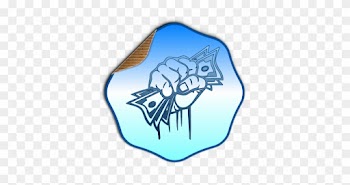 Free Business Sticker Maker Generate Cool Business - Money In Hand Vector