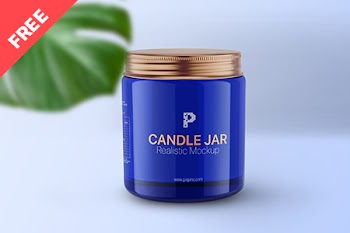 Free Candle Jar Mockup free p candle jar realistic mockup www.ipnc.com 