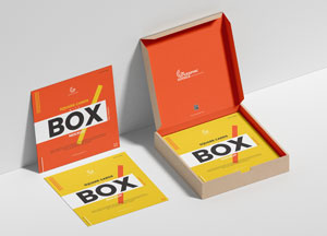 Free Cards Holder Box Packaging Mockup PSD box box box 