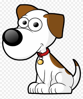 Free Cartoon Dog Vector Clip Art - Dog Clipart Png