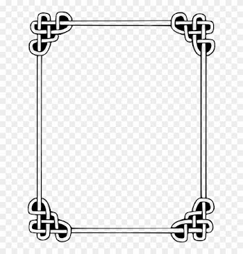 Free Celtic Frame - Celtic Clip Art Border