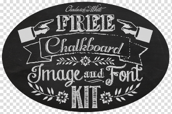 FREE Chalkboard Fonts and Images Kit | Kimberly Studios