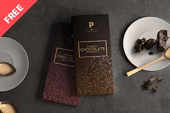 Free Chocolate Bar Packaging Mockup free p promium chocolate premiun chocol. 