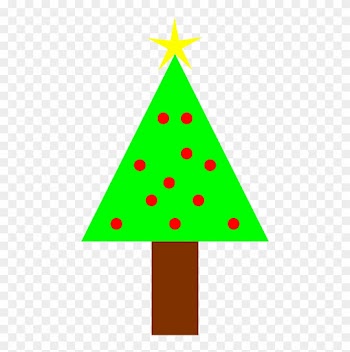 Free Christmas Clipart Png, Chr Stmas Icons - Christmas Tree Simple Clipart Transparent Background