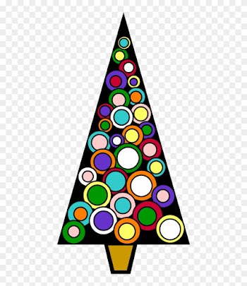 Free Christmas Tree Clip Art Borders - Christmas Scene Free Clip Art