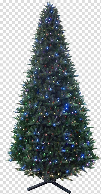 Free Christmas Trees shop Brushes plus Cutout, lighted Christmas tree transparent background PNG clipart