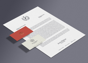Free Classic Stationery Branding Mockup 