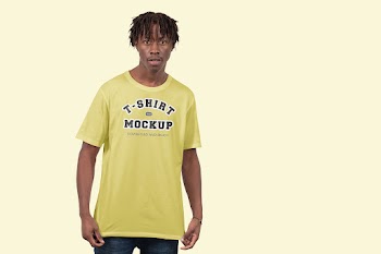 Free Classic T-Shirt Mockup