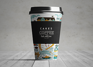 Free Classy Coffee Cup Mockup cakes coffee 