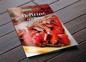 Free Clean Bi Fold Flyer Mockup delicias em fatiar 