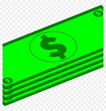 Free Clip Art Money Pumpkin Clipart - Dollar Bill Clipart