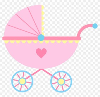 Free Clipart Backgrounds - Baby Carriage Clipart No Background