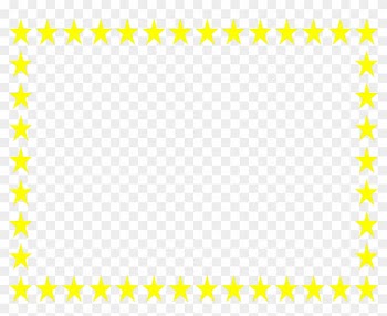 Free Clipart Borders Stars - Blue And Yellow Border