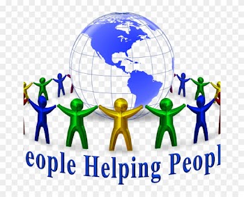 Free Clipart Helping Others - Mmm Together We Change The World