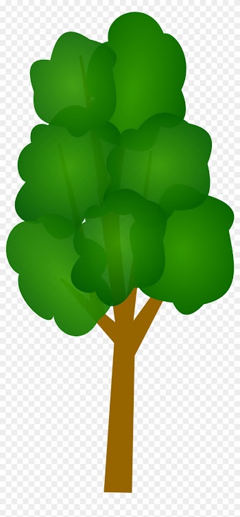Free Clipart Images Of A Tree - Long Tree Vector Png