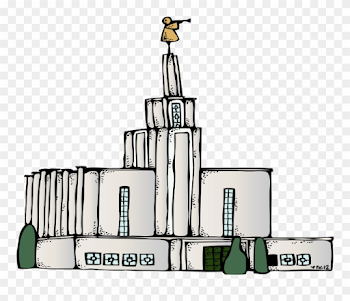 Free Clipart Lds Primary House Of God - Mormon Temple Clip Art ...