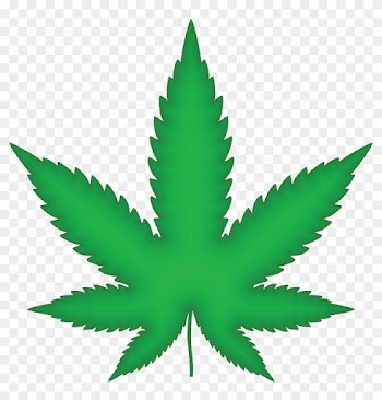 Free Clipart Of A Green Pot Leaf - Free Clipart Of A Green Pot Leaf