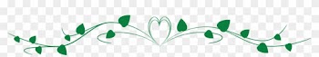 Free Clipart Of A Green Vine Border - Decoracion De Invitacion Png