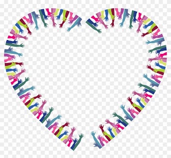 Free Clipart Of A Heart Frame Of Hands - Cafepress ! Samsung Galaxy S8 Case