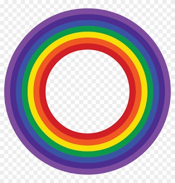 Free Clipart Of A Rainbow Border - Maks