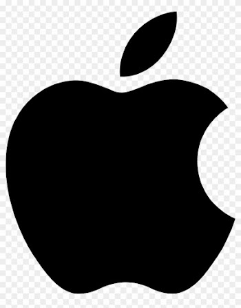 Free Clipart Of Apple Logo - Apple Logo Png Transparent Background