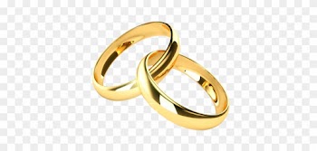 Free Clipart Wedding Rings - Wedding Ring Gold Png