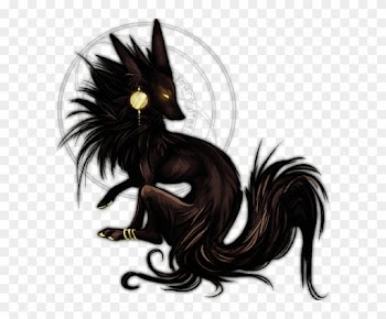 Free Closed Demon Wings - Anubis Wolf