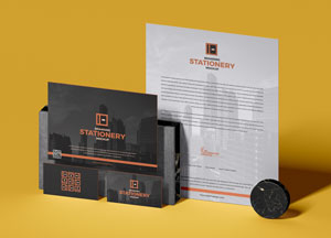 Free Corporate Brand Identity Stationery Mockup stationery stationery 回間 