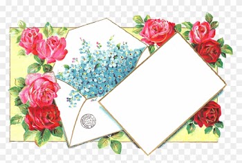 Free Digital Label - Garden Roses