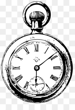 Free download Alarm clock Drawing Pocket watch - Cute Pocket ...
