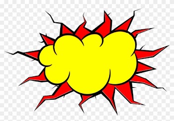 Free Download - Comic Explosion Bubble Png