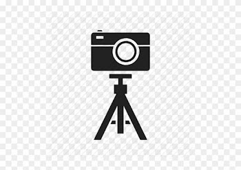 Free Download Film Video Icon Png Clipart Photographic - Camera Tripod Logo Png