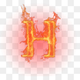 Free download Flame letter png.