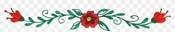 Free Download - Flowers Border Transparent