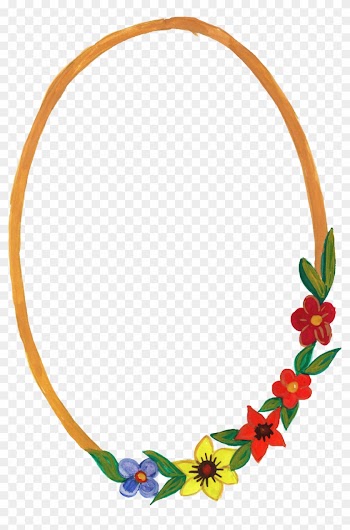 Free Download - Frame With Flowers Png
