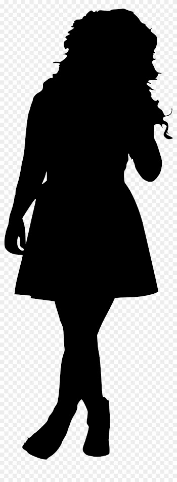 Free Download - Girl Fashion Silhouette