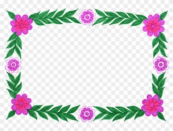 Free Download - Hd Png Frames Flower