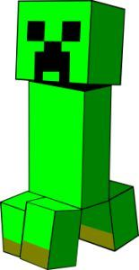 Free download Minecraft Creeper Clipart for your creation ...