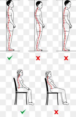 Free download Poor posture Sitting Neutral spine Standing Asento ...