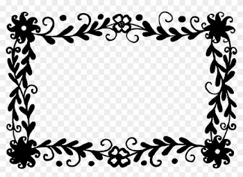 Free Download - Rectangle Frame Flower Vector