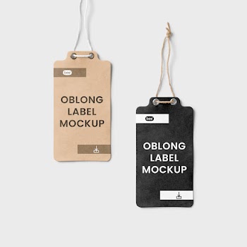 Free Eco Label Mockup