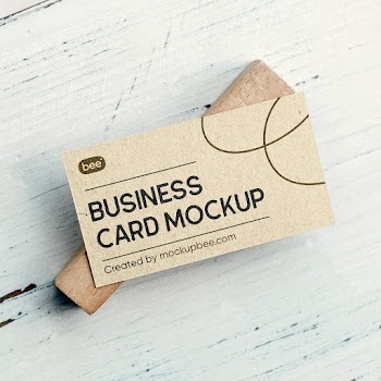 Free Eco Small Business Card Mockup