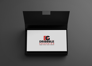 Free Executive Business Card MockUp with Box [g dribbble graphic 