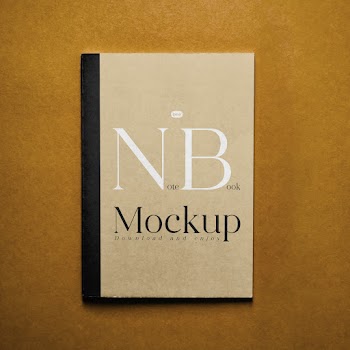 Free Exercise Book Mockup