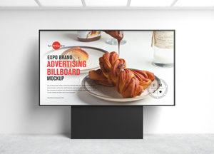 Free Expo Brand Advertising Billboard Mockup expo brand advertising billboard mockup 