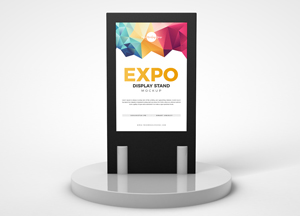 Free Expo Display Stand Mockup expo display stand 