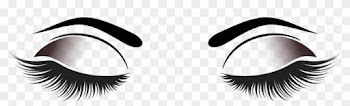 Free Eyelashes Clipart Png - Eyelash Extensions