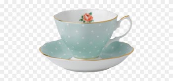 Free Fancy Tea Cups And Saucers - Royal Albert Polka Rose Formal Vintage Teacup