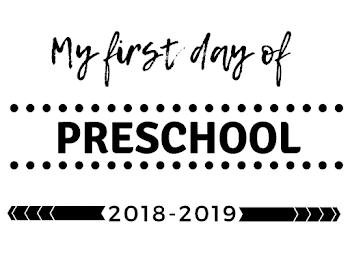 Free First Day of School Printables